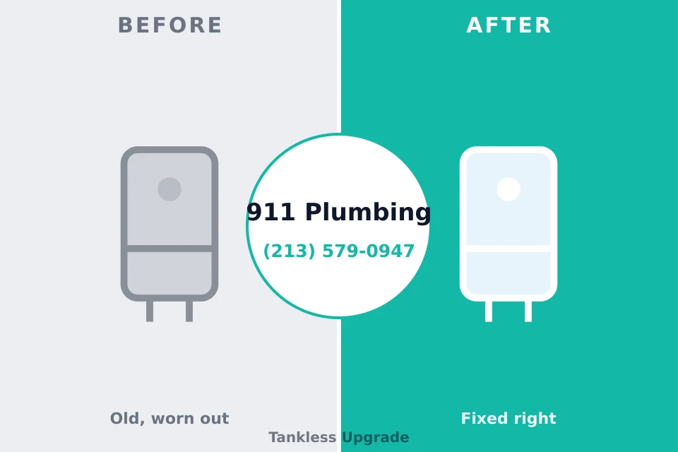 Before and after: plumbing repair Woodruff, SC